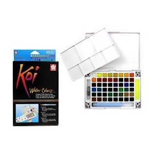 Sakura Of America Xncw48n Koi 48 Color Transparent Watercolor Pan Pocketbox - All