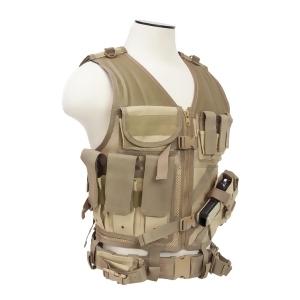 Ncstar Ctvl2916t Ncstar Ctvl2916t Tactical Vest/Tan Xl-xxl - All
