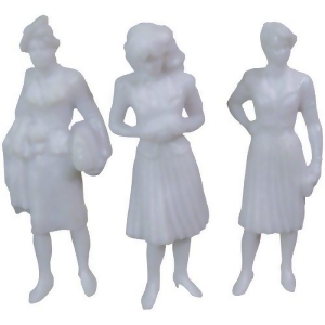 Wee Scapes / Simi Creativ 00372 Female Figures 1/2In White 3 Pack - All