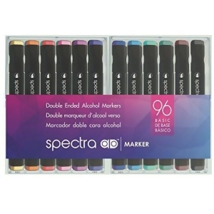 Chartpak Inc. Sbasic96ad Spectra Ad Markers 96 Pc Basic Set - All