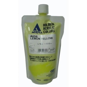 Holbein Artists Colors A656 Acryla Gesso Lemon Yellow 300Ml - All