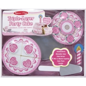 Melissa Doug 4069 Triple-layer Party Cake Play - All