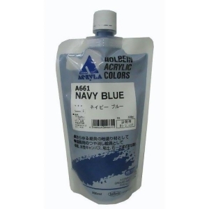 Holbein Artists Colors A661 Acryla Gesso Navy Blue 300Ml - All