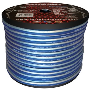 Orion S10d00PB Cobalt Orion Speaker Wire 10 Gauge Blue/Clear 300ft - All
