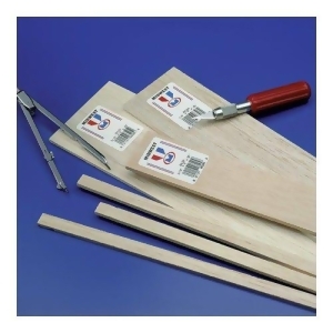 Midwest Products 6112 Balsa Wood Sheet 1X1x36 - All