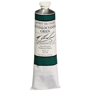 M.graham Co. 51150 M Graham Phthalocyanine Green 150Ml Oil Color - All