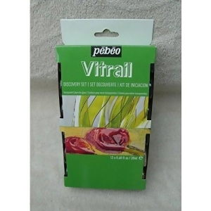 Pebeo 754402Us Discovery Collection Kit 12X20ml Vitrail - All