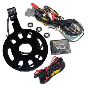 Crux Rvcch-75wm Crux Rear-View Vim Integration with Spare Tire Mount Camera with moving lines For Jeep Wrangler - All