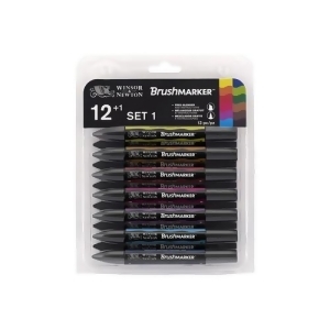 Winsor Newton / Colart 0290032 Wn Brush Marker 12 Vibrant Set - All