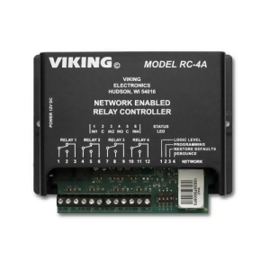 Viking Rc-4a Network Enabled 4 Relay Controller - All
