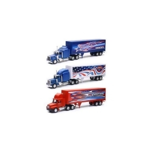New-ray Toys As12323nr 1 32 Scale Patriotic Longhaul Trucks Assortment - All