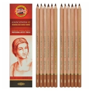 Chartpak Inc. Fa8800sl Gioconda Chalk Pencil Sepia Light - All