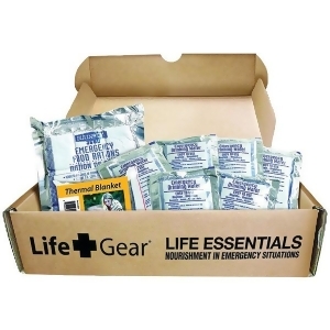 Life Gear Lg329 Life Essential 72-Hour Food Water Kit - All