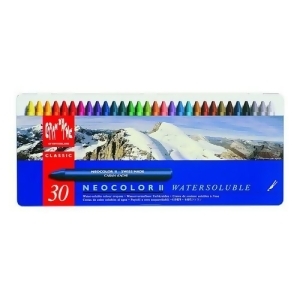 Caran Dache/creative Art 7500330 Caran Dache Neocolor Ii Pastel 30 Colour Metal Box Set - All