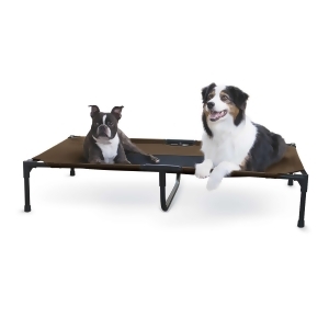 K H Pet Products 1685 Chocolate K H Pet Products Original Pet Cot Extra Large Chocolate 32 X 50 X 9 - All
