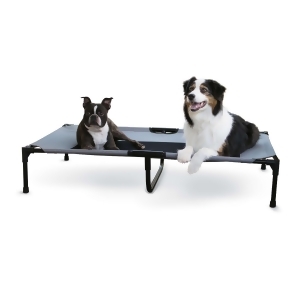 K H Pet Products 1686 Gray K H Pet Products Original Pet Cot Extra Large Gray 32 X 50 X 9 - All