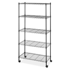 Whitmor 6070-7666 Rolling Cart 5Tier Black - All