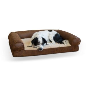 K H Pet Products 4267 Brown K H Pet Products Bomber Memory Dog Sofa Large Brown 30 X 41 X 9 - All
