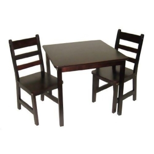 Lipper 514E Child's Table Chair Set Esprso - All