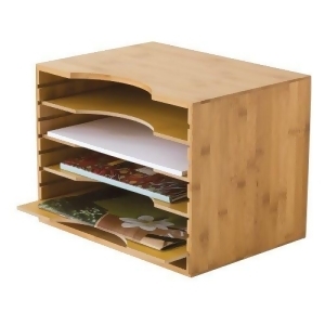 Lipper 811 Bamboo File Organizer w4 Dvdrs - All