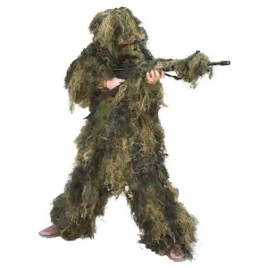 Red Rock Gear 70915Yl Red Rock 5 Piece Ghillie Suit Woodland Youth Large - All