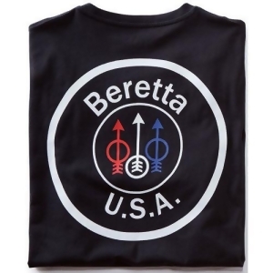 Beretta Ts252t14160992x Beretta T-shirt Usa Logo 2X-large Black - All