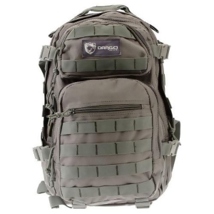 Drago Gear 14305Gy Drago Scout Backpack Gray 5-Main Storage Area Heavy Duty - All