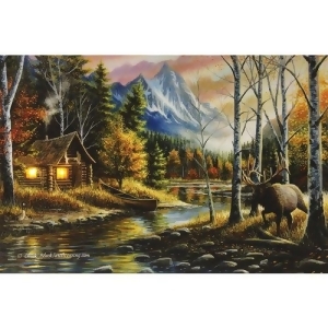 Rivers Edge 1804 Rivers Edge Led Wrapped Canvas Art 24X16 Living The Dream - All