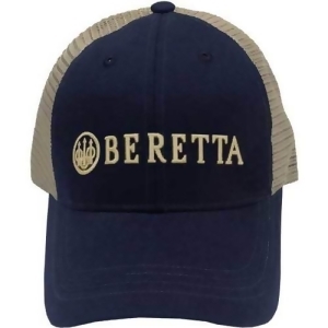 Beretta Bc052016600523 Beretta Cap Trucker L.profile Cotton Mesh Back Navy Blue - All