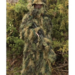Red Rock Gear 70915Xlxxl Red Rock Ghillie Suit Woodland 5 Piece Adult Xl/xxl - All