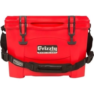 Grizzly Coolers Irp9100r Grizzly Coolers Grizzly G15 Red/red 15 Quart Cooler - All