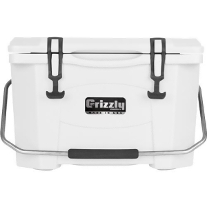Grizzly Coolers Irp9090w Grizzly Coolers Grizzly G20 White/white 20 Quart Cooler - All