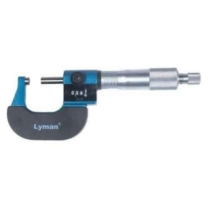 Lyman 7832230 Lyman Reloader 1 Micrometer W/padded Storage Box Stainless - All