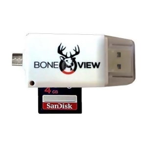 Boneview Bv1003 Boneview Sd Card Reader For Iphone 567 W/lightning Xtndr - All
