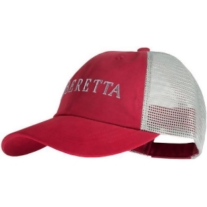 Beretta Bc05201660034c Beretta Cap Trucker L.profile Cotton Mesh Back Crimson - All