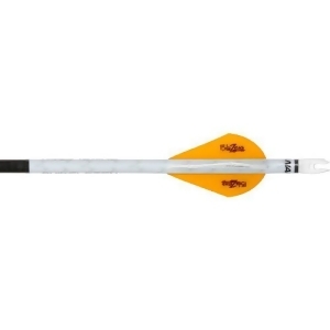 New Archery Products 60179 Nap Quickfletch W/2 Blazer Vanes White/orange/orange 6Pk - All