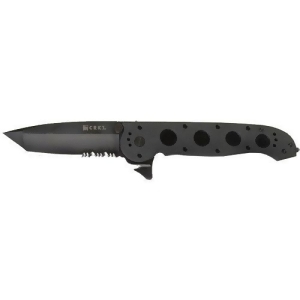 Crkt Knives M1614zlek Crkt M16-14zlek 3.75 Half Serrated Black Tanto Blade - All