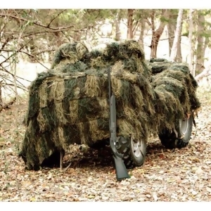 Red Rock Gear 70935 Red Rock Ghillie Blind 5'X12' Woodland Camouflage Netting - All