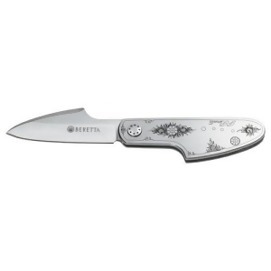 Beretta Co3904510900 Beretta Knife Bascula Engraved 3.07 Blade W/sheath Box - All