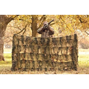 Red Rock Gear 70985 Red Rock Ghillie Blind 4'X8' Woodland Camouflage Netting - All