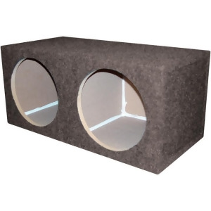 R/t 770.12 Empty Woofer Enclosure Obcon Dual 12 Square Sealed;mdf - All