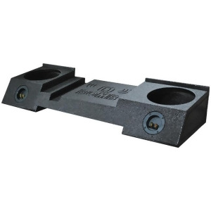 Qpower Qbgmcavalanch10df Qpower Dual 10 Box for Gmc Avalanche Bomb Under Seat Downfire - All