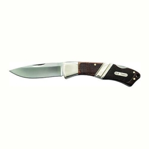 Old Timer By Bti Tools 29Otcp Old Timer By Bti Tools 29Otcp Lockback 4.5 Handle w/Leather Sheath Cp - All