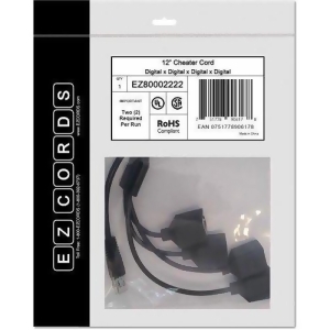 Ezcords Ez80002222 4 Digital Cheater Cord - All