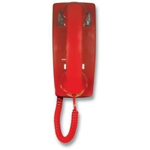 Viking K-1500p-w Red No Dial Wall Phone With Ringer - All