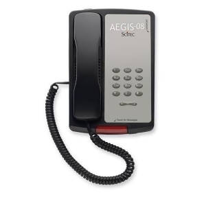 Scitec P-08bk 80002 Aegis Single Line Phone - All