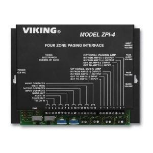 Viking Zpi-4 Viking Multi-zone Paging Interface - All