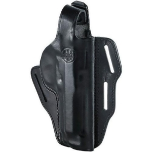 Beretta E01648 Beretta Holster 92Fs/m9a1 Belt Slide Rh Leather Black - All