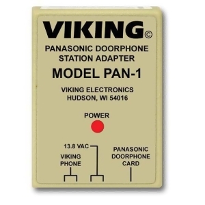 Viking Pan-1 Panasonic Door Phone Station Adapter - All