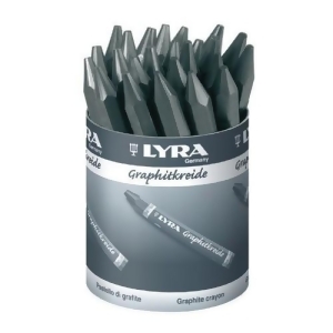 Dixon Ticonderoga/fila Co 5623240 Graphite Crayon Non Water-soluble 24Pc Tub - All